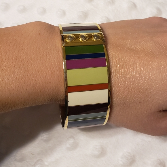 Coach multi colored bangle bracelet - Picture 2 of 3